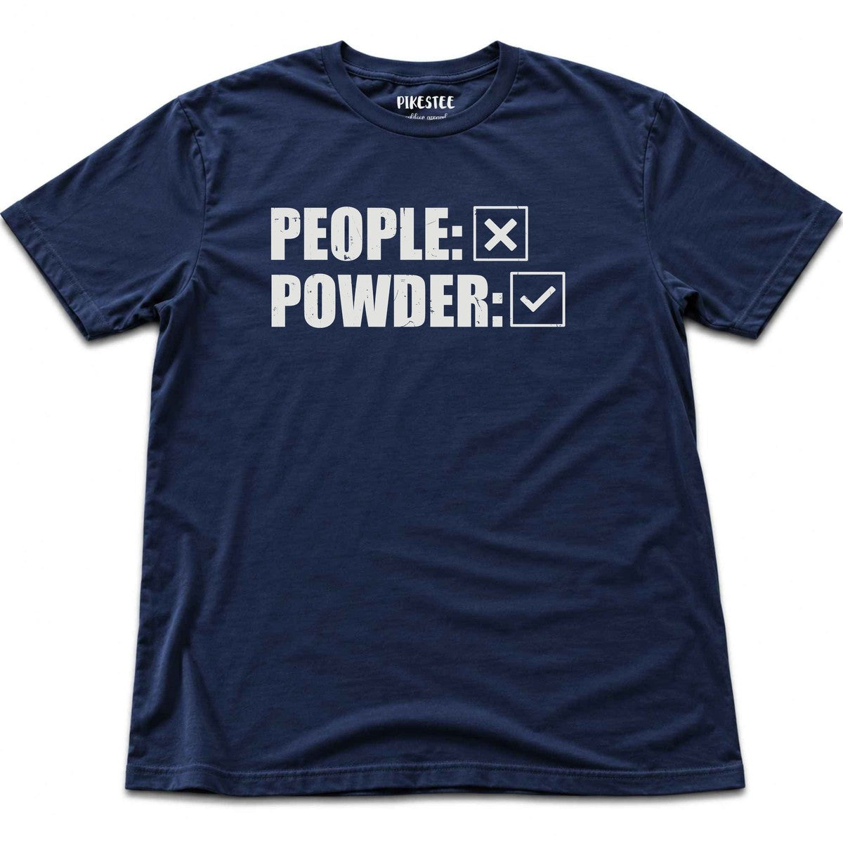People Or Powder T-shirt - Navy