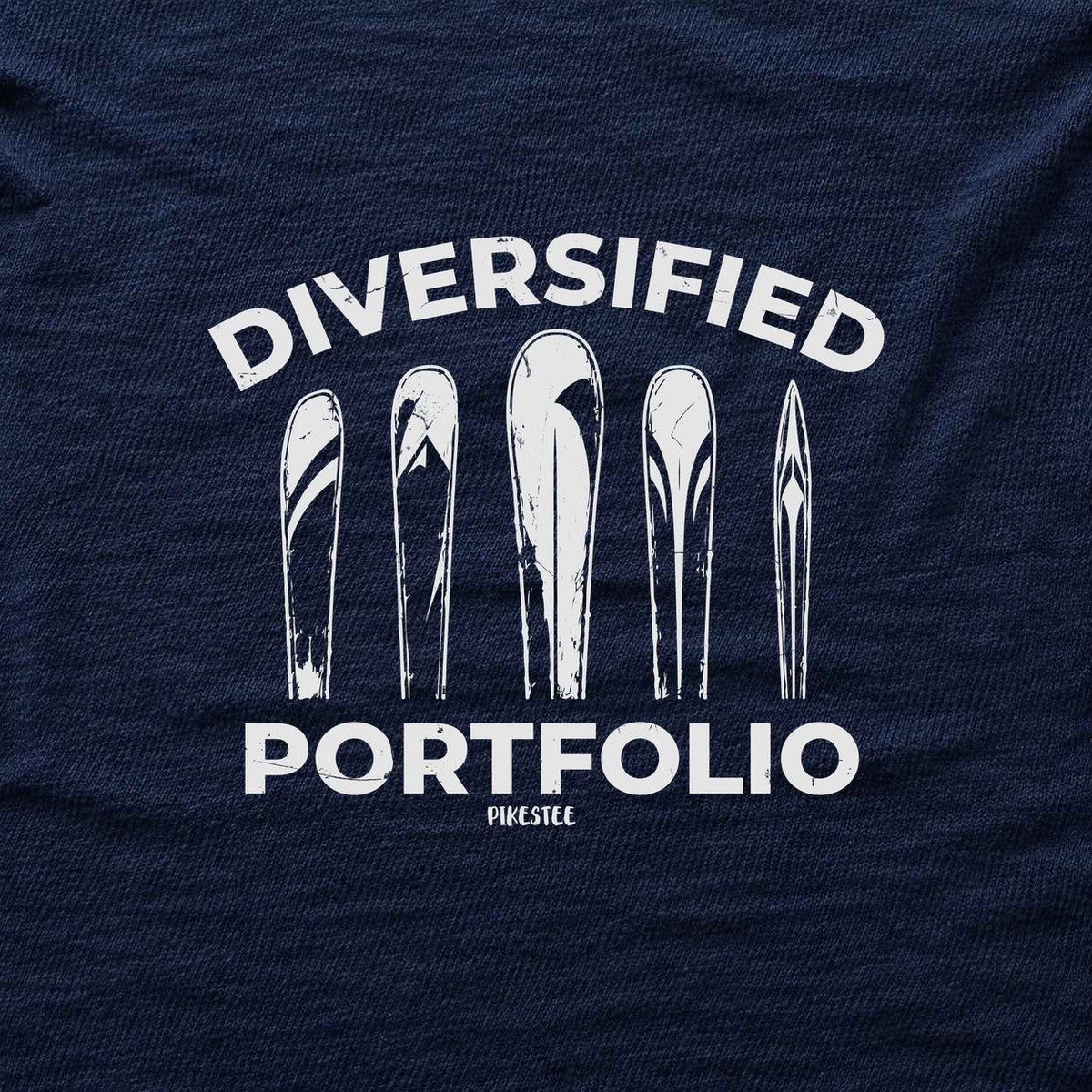 Diversified Porfolio Ski T-shirt - Navy - hero