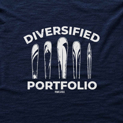 Diversified Porfolio Ski T-shirt - Navy - hero
