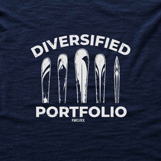 Diversified Porfolio Ski T-shirt - Navy - hero
