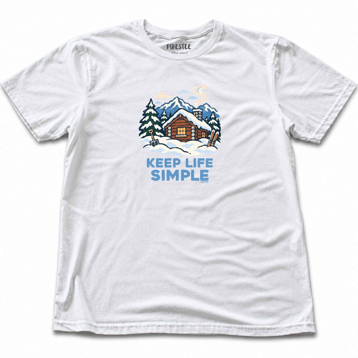 Keep Life Simple T-shirt - White