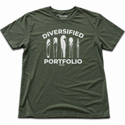 Diversified Porfolio Ski T-shirt - Military Green