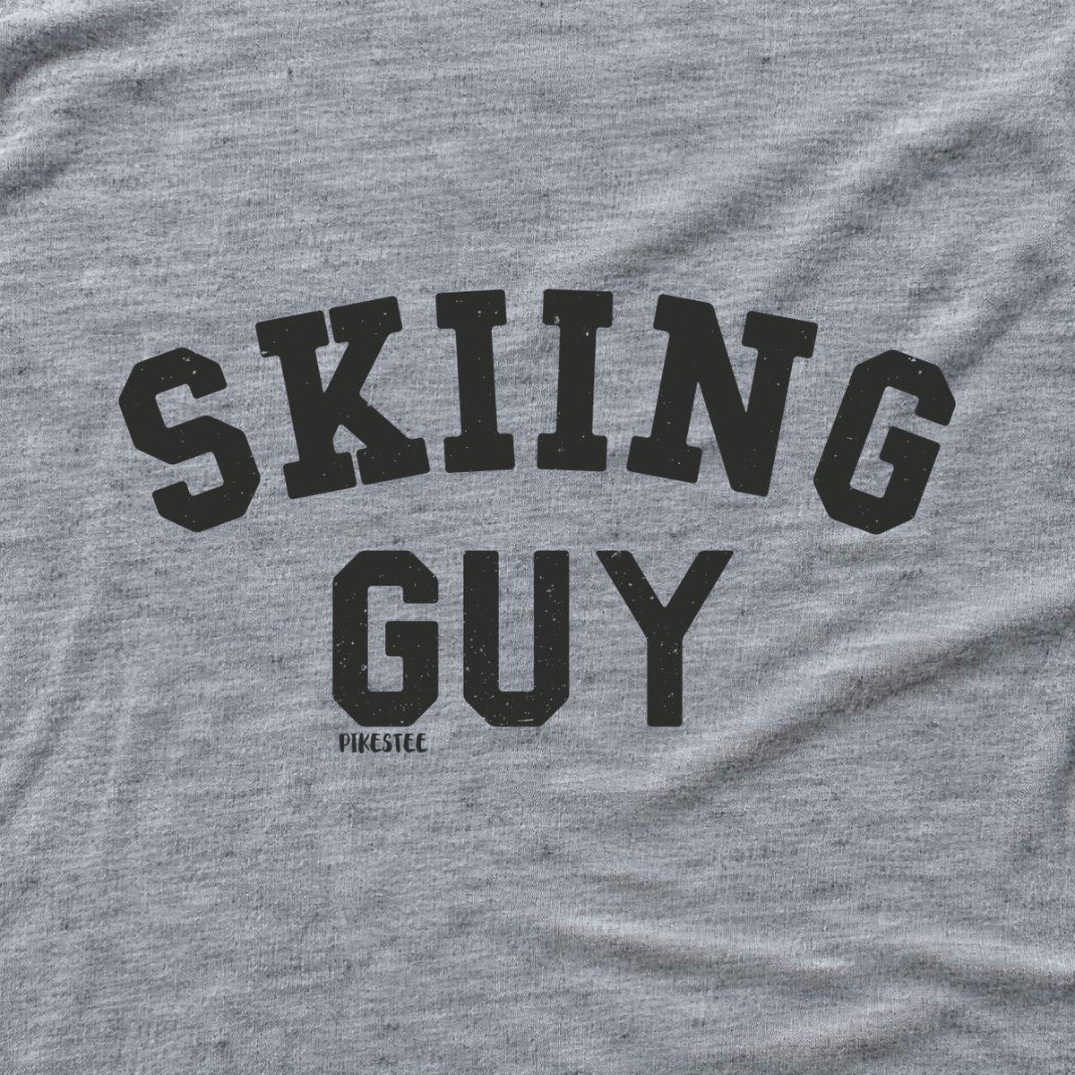 Skiing Guy T-shirt - Sport Grey - hero