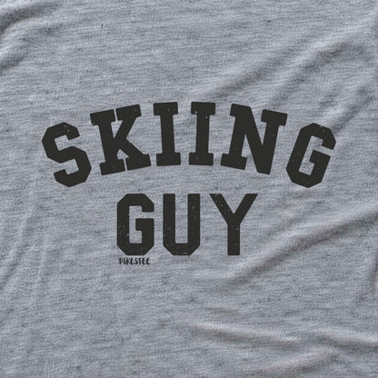 Skiing Guy T-shirt - Sport Grey - hero
