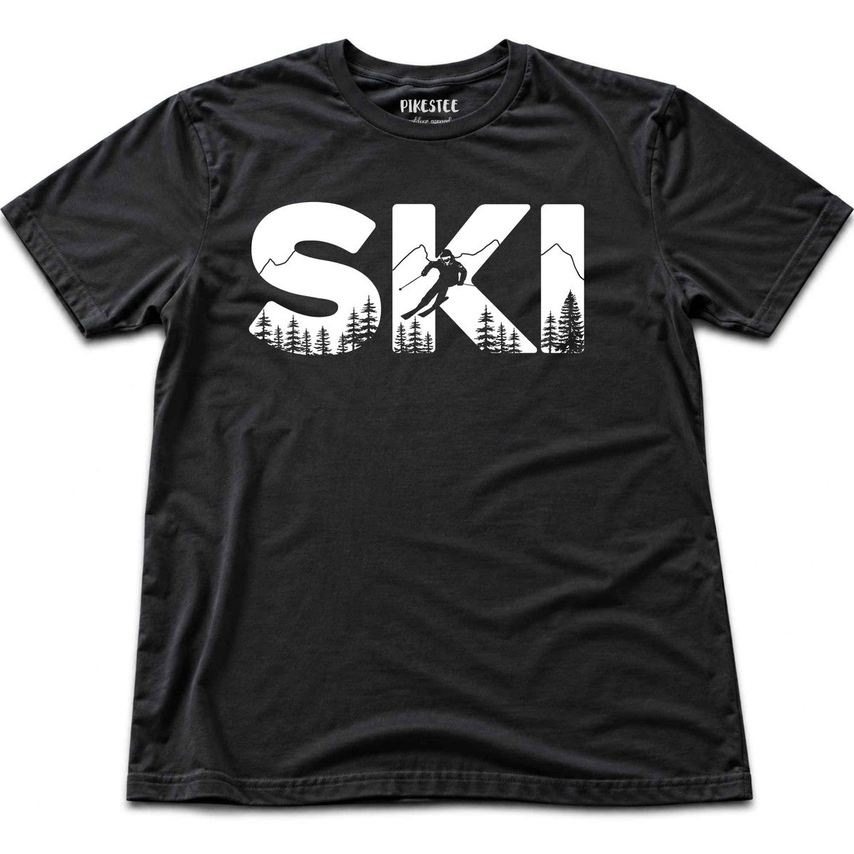 Ski Typo T-shirt - Black