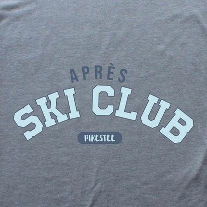 Apresski Club Typo T-shirt - Sport Grey - cover