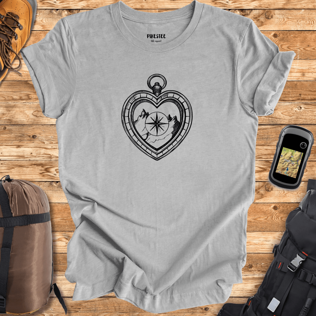 "Heart's Compass" T-shirt