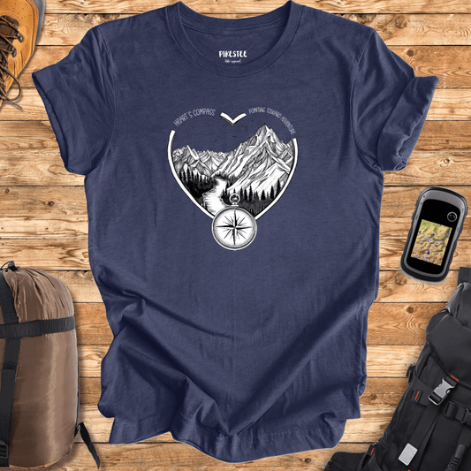 "Heart's Compass Landscape" T-shirt