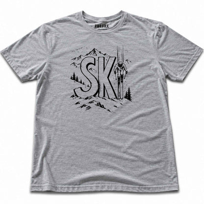 Ski T-shirt - Sport Grey