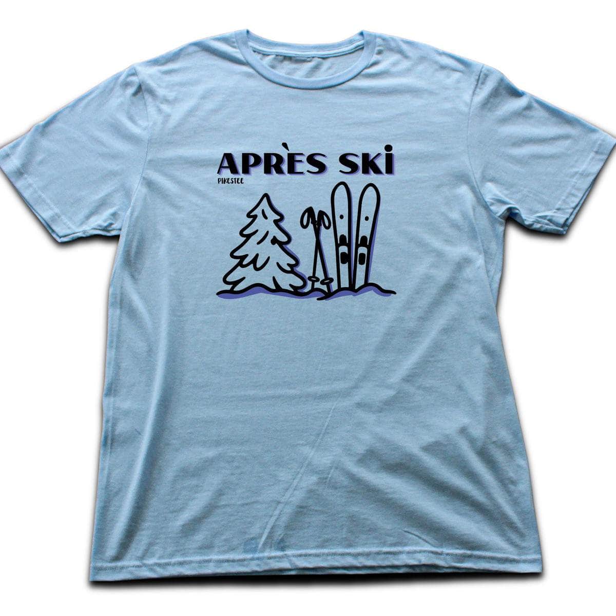 Apres Ski Spot T-shirt - Light Blue