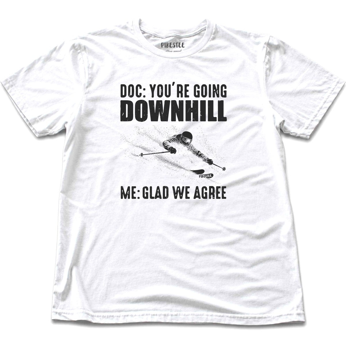 Doc Downhill T-shirt - White