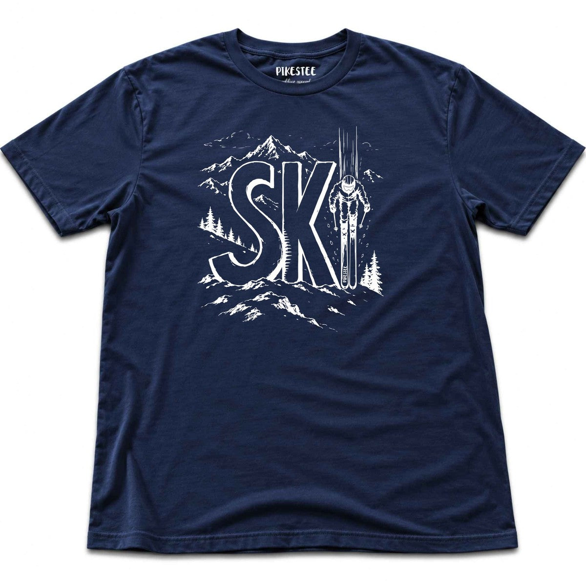 Ski T-shirt - Navy