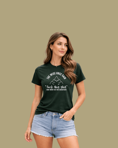 The Wise Once Mountain T-shirt