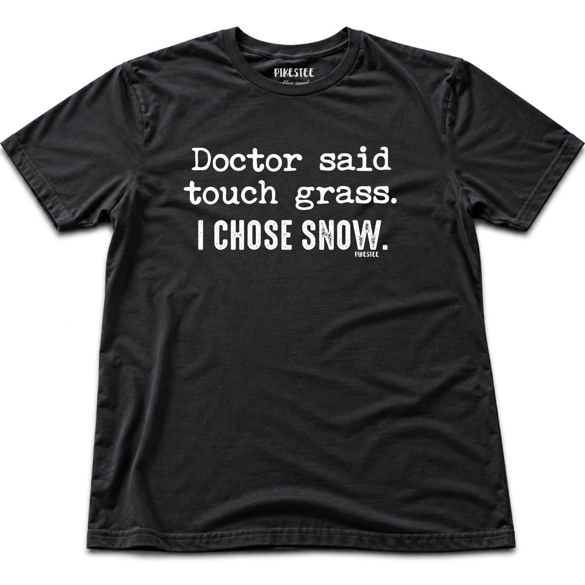 Doctor Said Snow T-shirt - Black