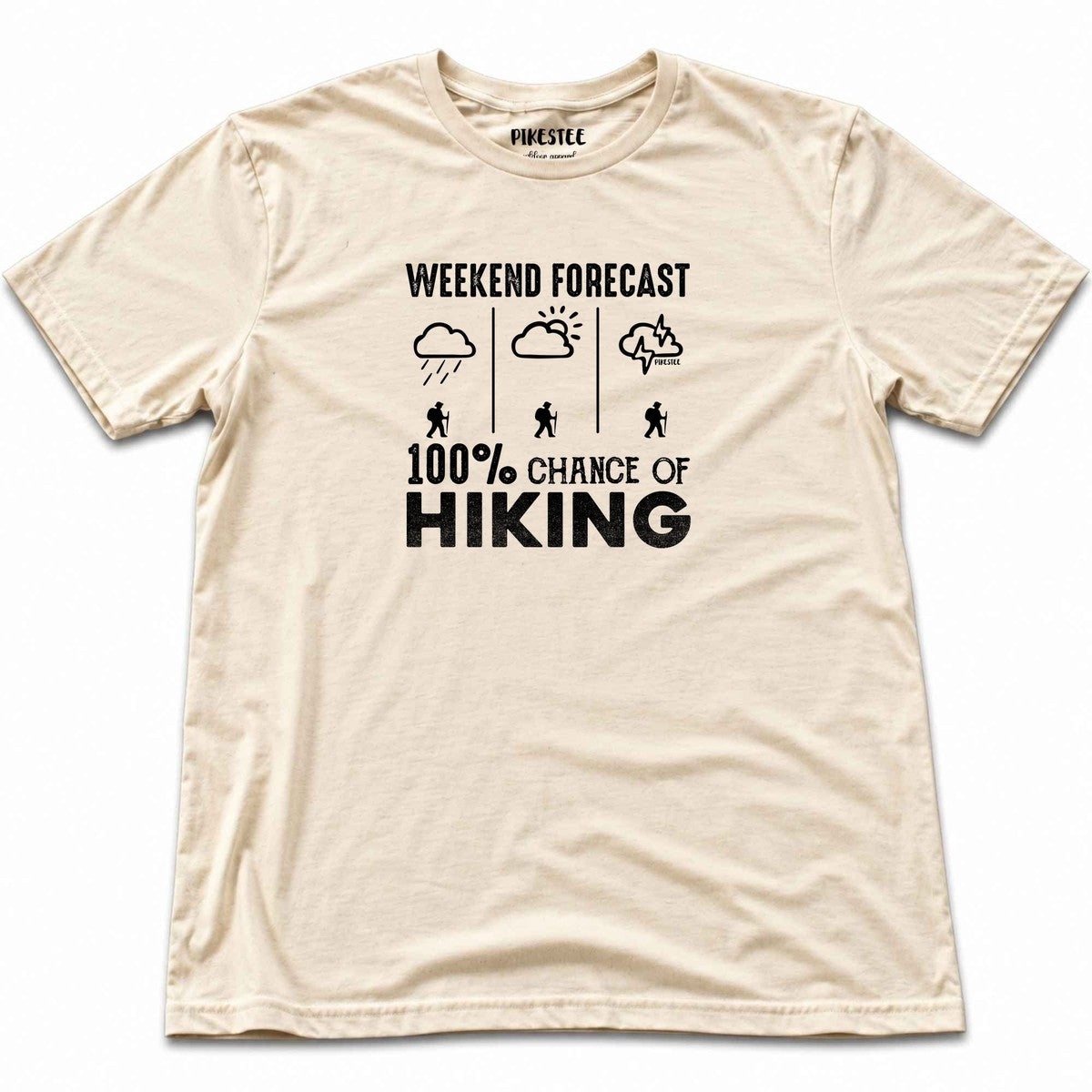 Chance Of Hiking T-shirt - Natural