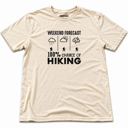 Chance Of Hiking T-shirt - Natural