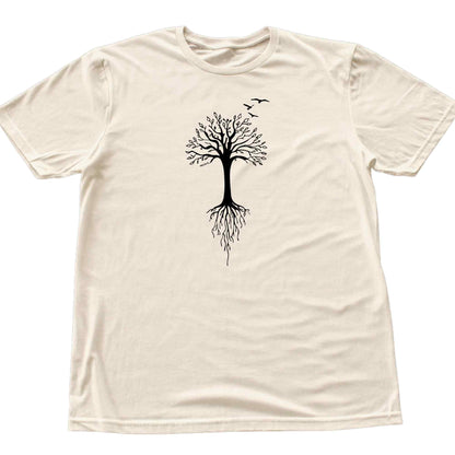 Tree Roots and Birds T-shirt