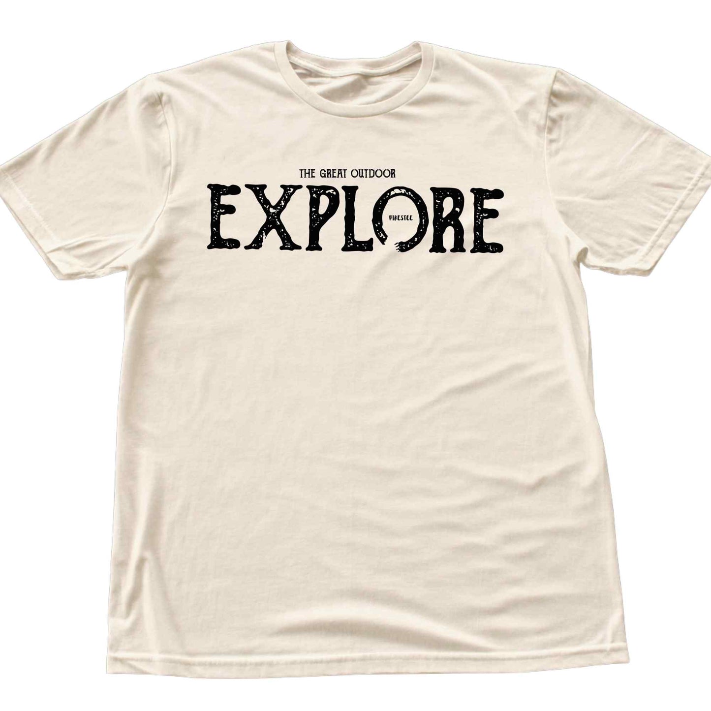 Explore The Great Outdoor Typo T-shirt