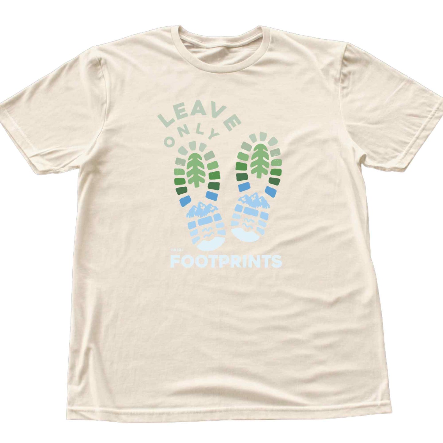 Leave Only FootPrints T-shirt