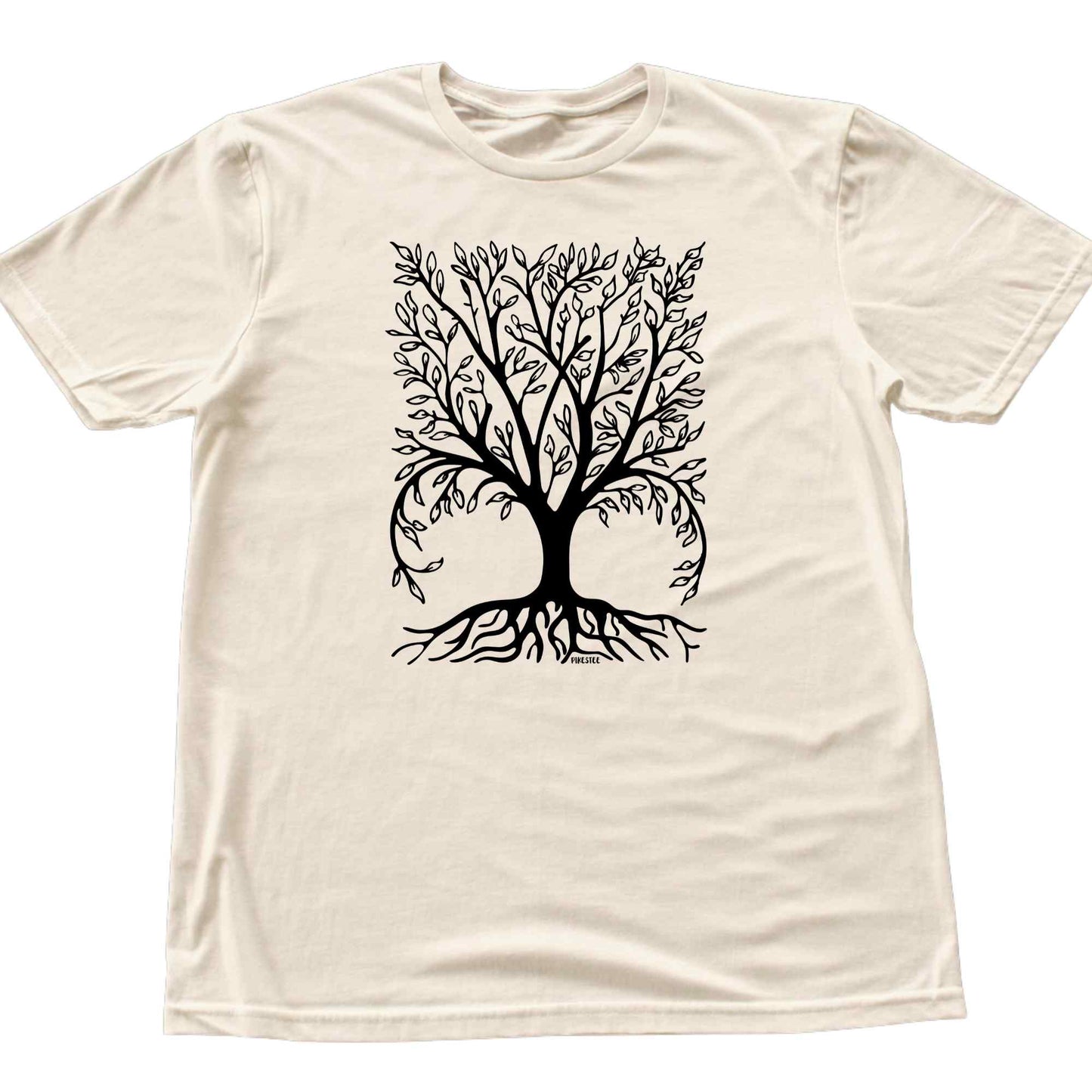 Squared Tree and Roots T-shirt