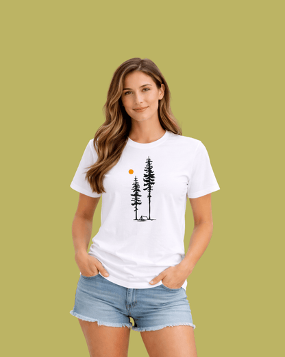 "Best Camp Spot" graphic T-shirt