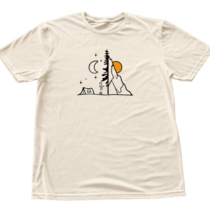 Camp In The Mountain T-shirt