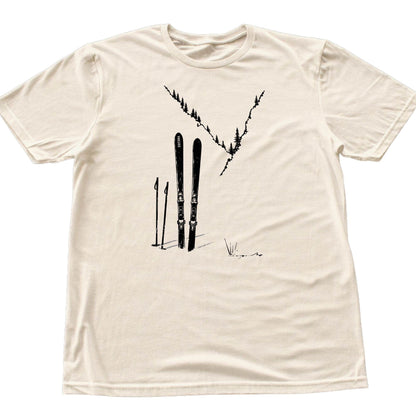Minimalist Ski View T-shirt