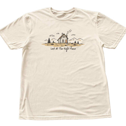 Lost At The Right Place T-shirt