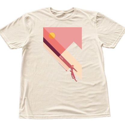 Abstract Ski Mountain  T-shirt