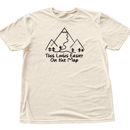 This Looks Easier On The Map T-shirt