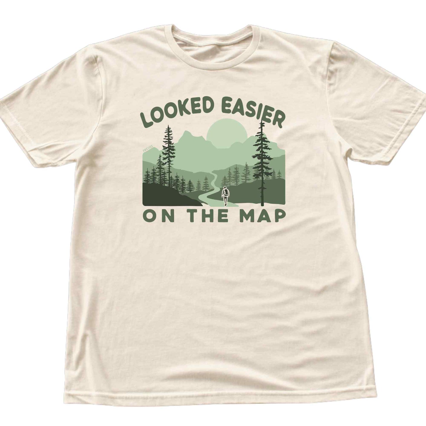 Looked Easier On The Map T-shirt