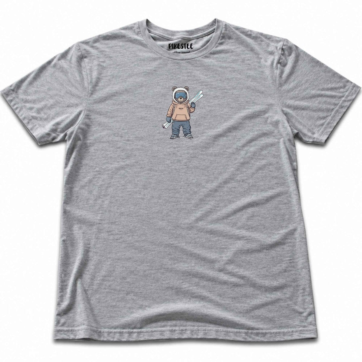 Ski Bear T-shirt - Sport Grey