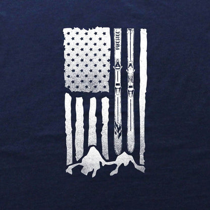 U S Aski Landscape T-shirt - Navy - hero