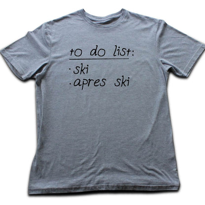 To Do List T-shirt - Sport Grey