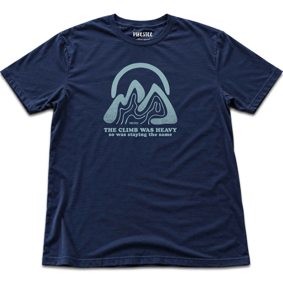 The Climb Was Heavy T-shirt - Navy