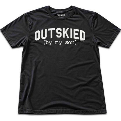Outskied By My Son T-shirt - Black