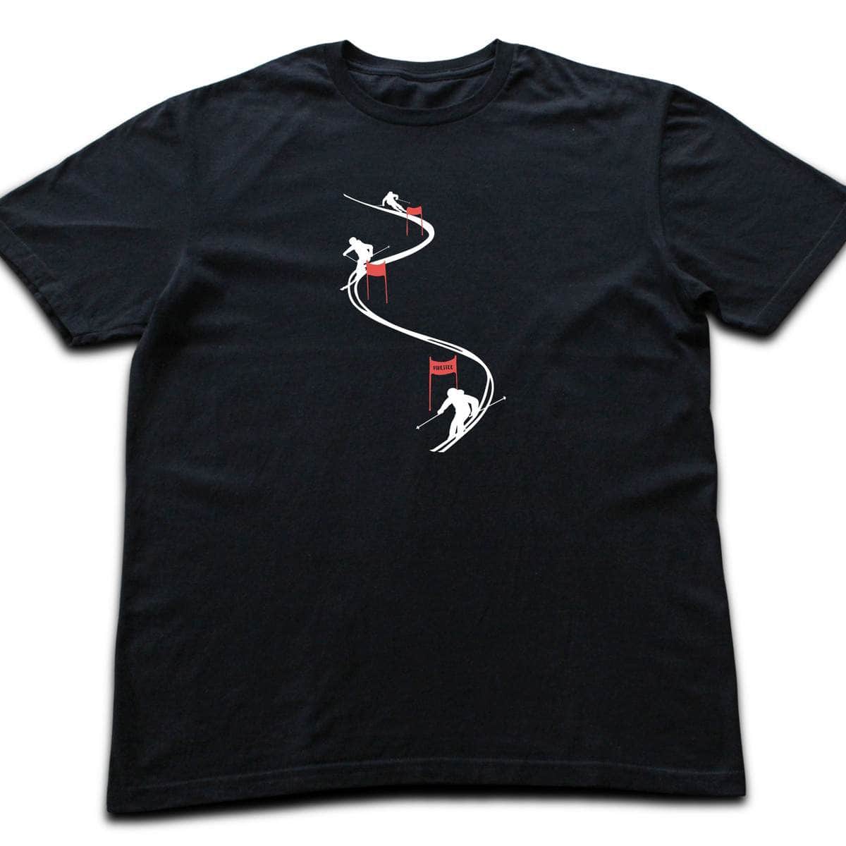 Ski Flags T-shirt - Black