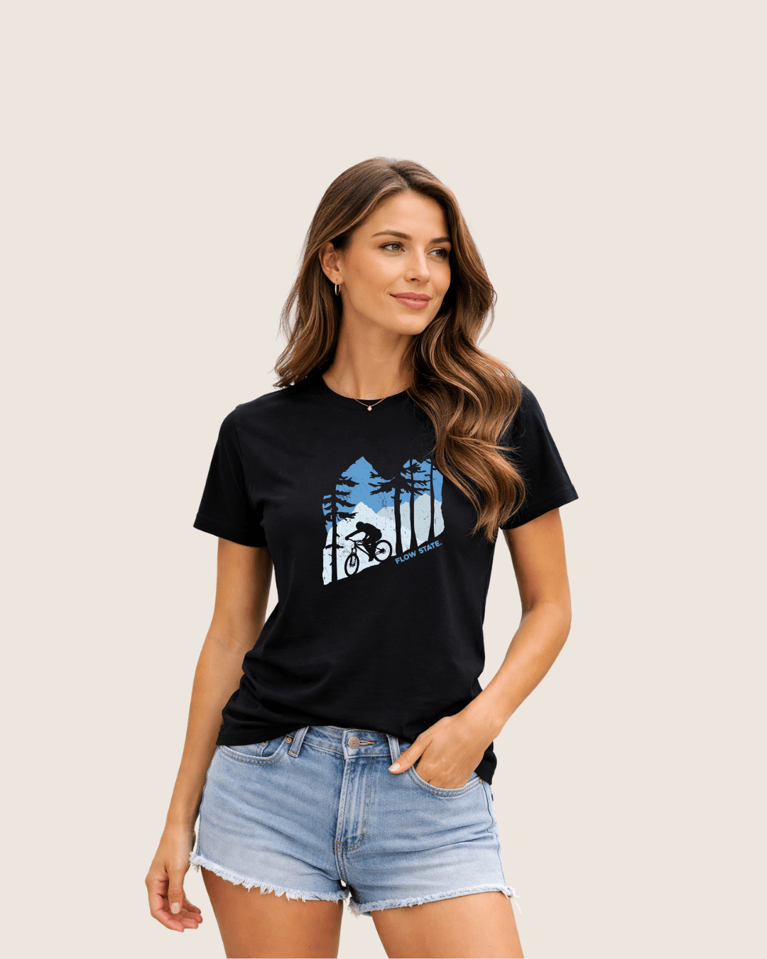 Flow State, Mountain Biking T-shirt