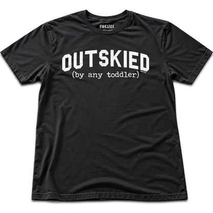 Outskier By Toddler T-shirt - Black