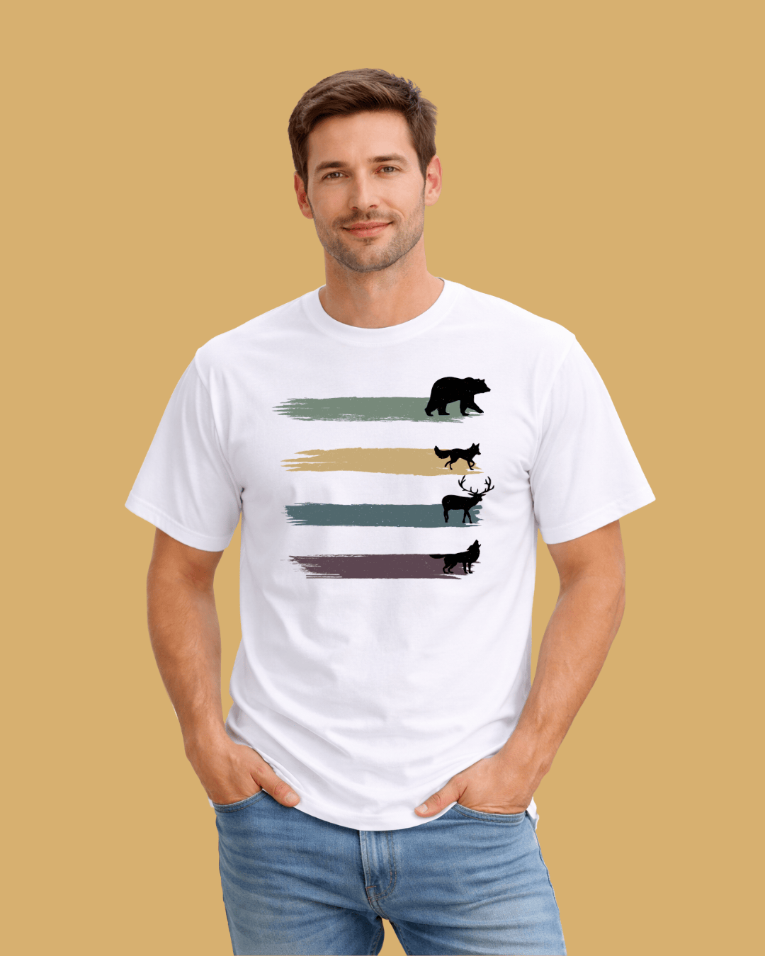 Wild Animals Paths T-shirt