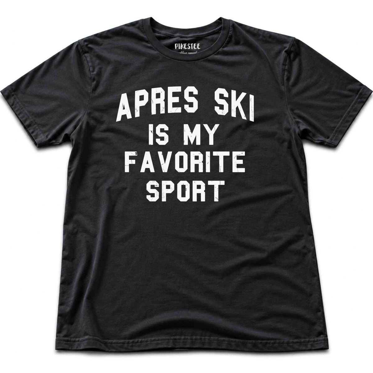 Apres Ski Favorite Sport T-shirt - Black