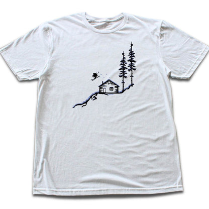 Cabin Ski Jump T-shirt - White