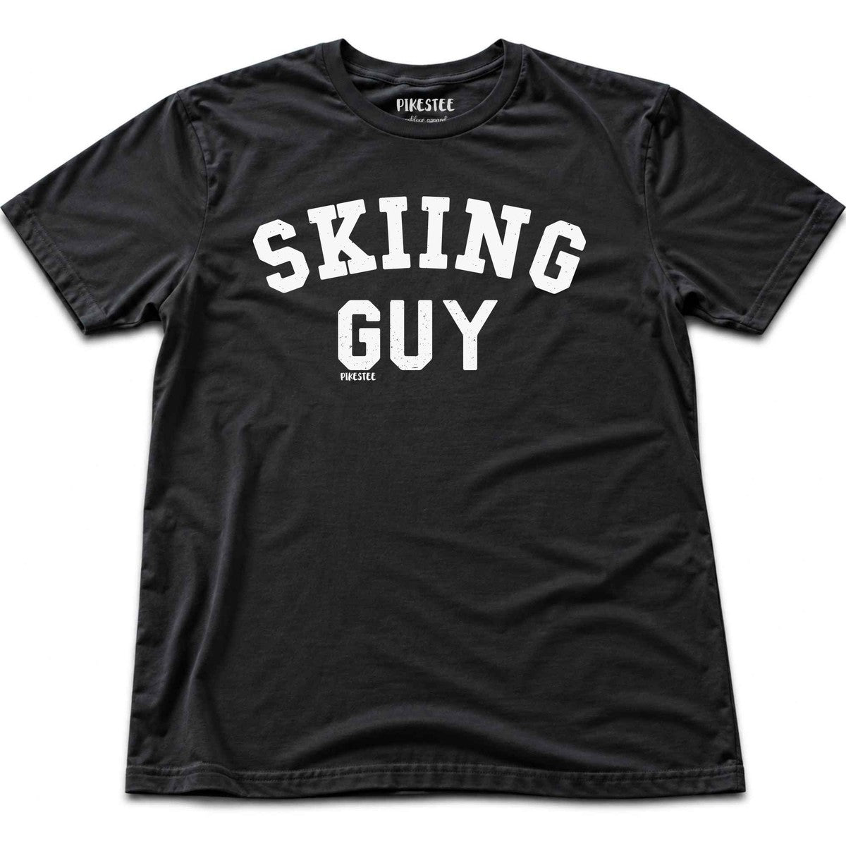 Skiing Guy T-shirt - Black