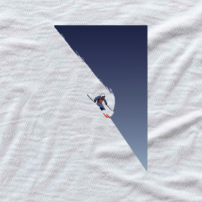 Ski Slope T-shirt - White - hero