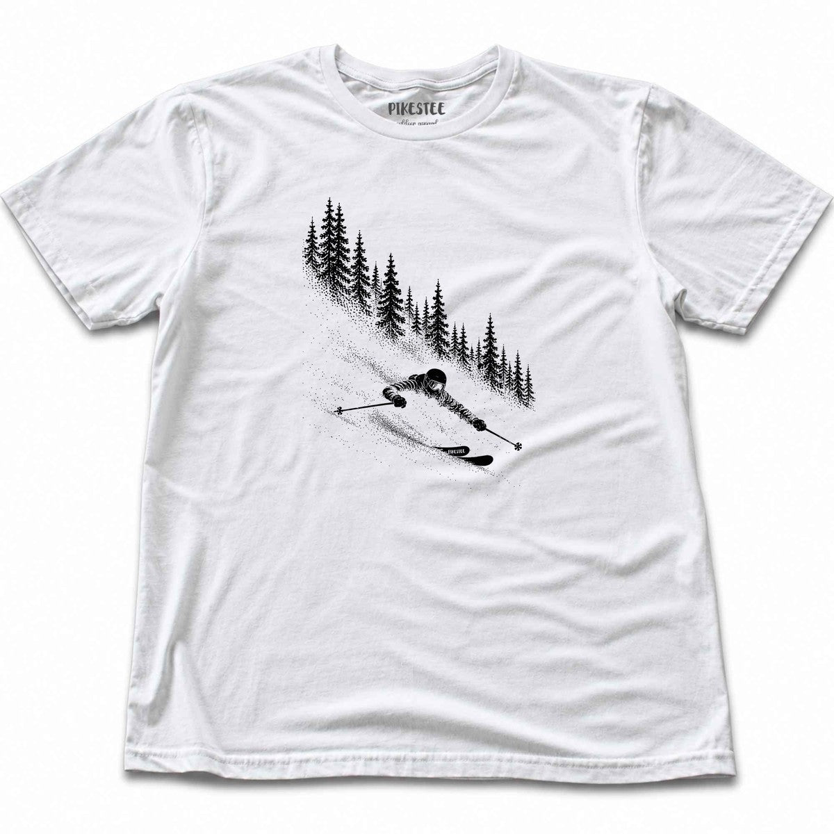 Forest Ride Flow T-shirt - White