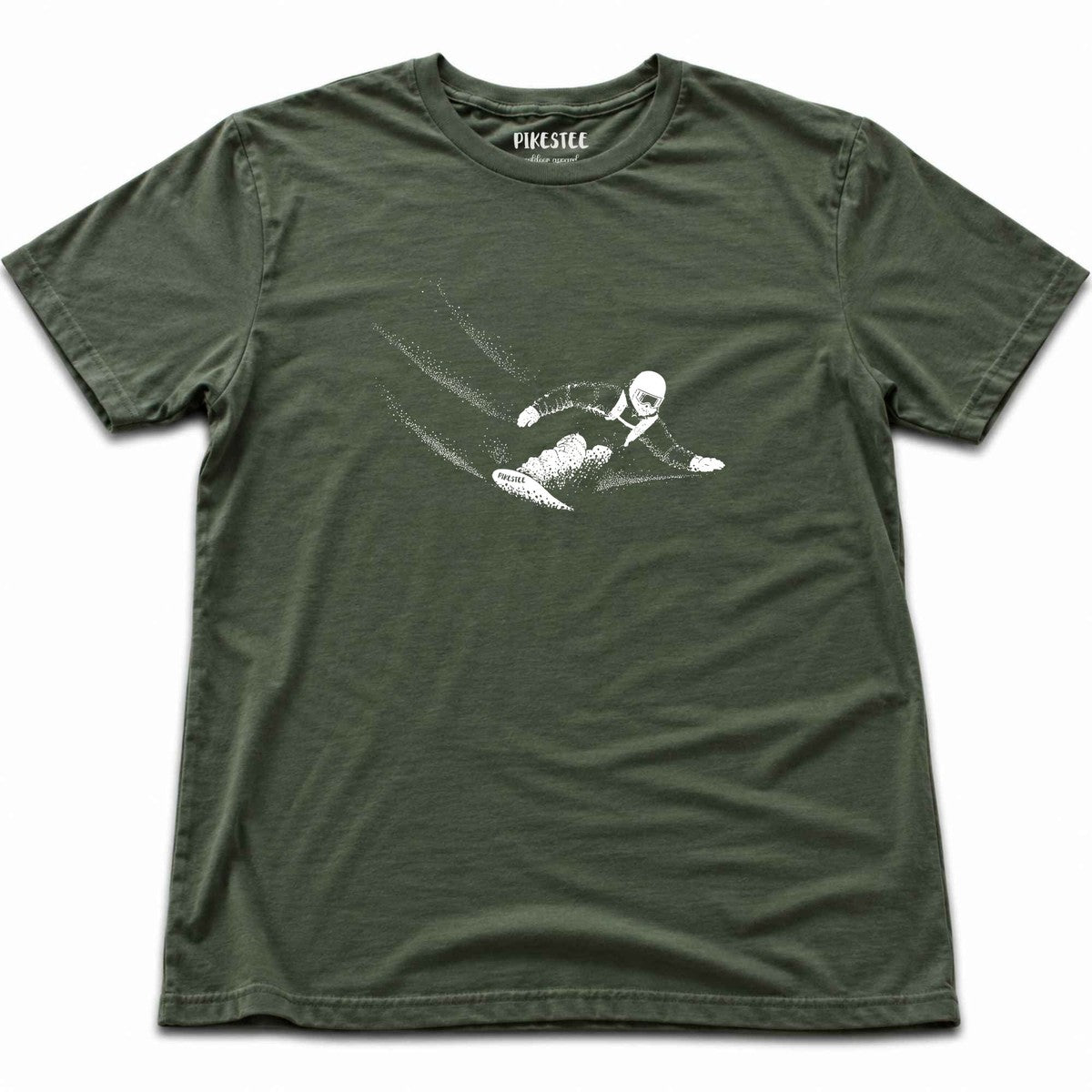 Snowboard Flow T-shirt - Military Green