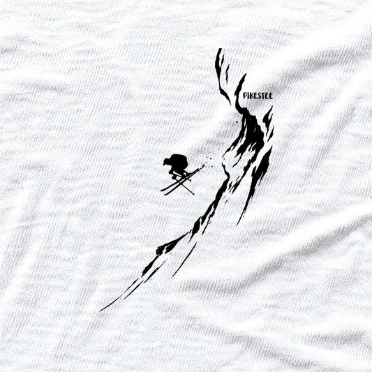 Ski Freeride Jump T-shirt - White - hero