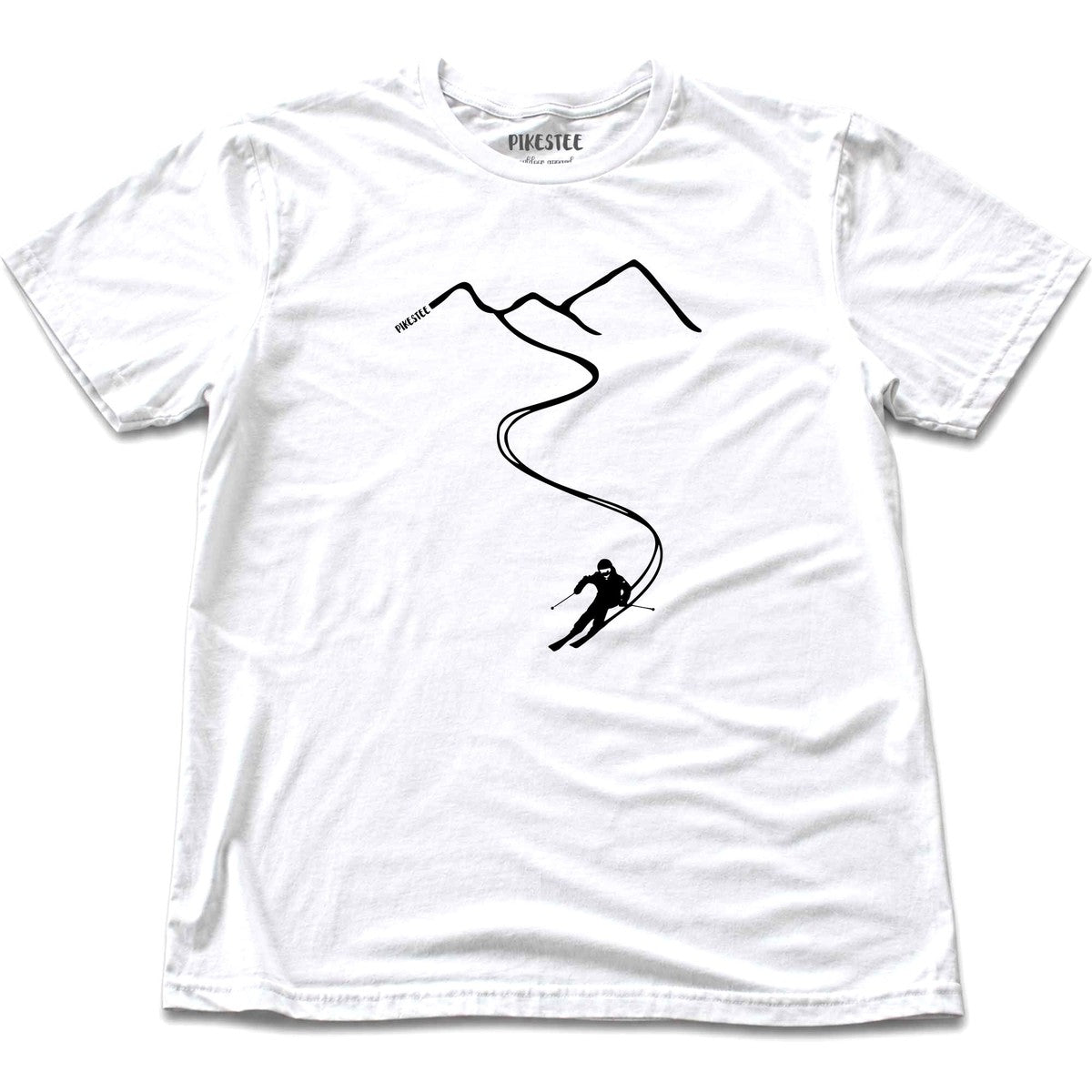 Ski Path T-shirt - White