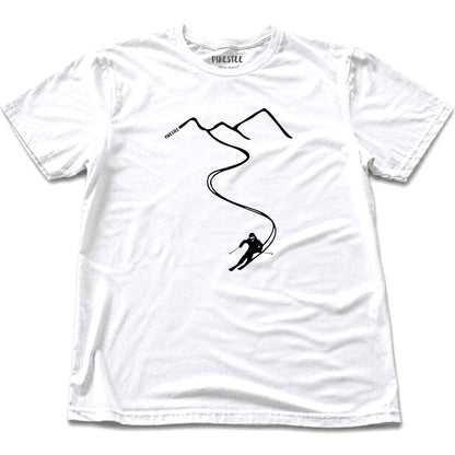 Ski Path T-shirt - White