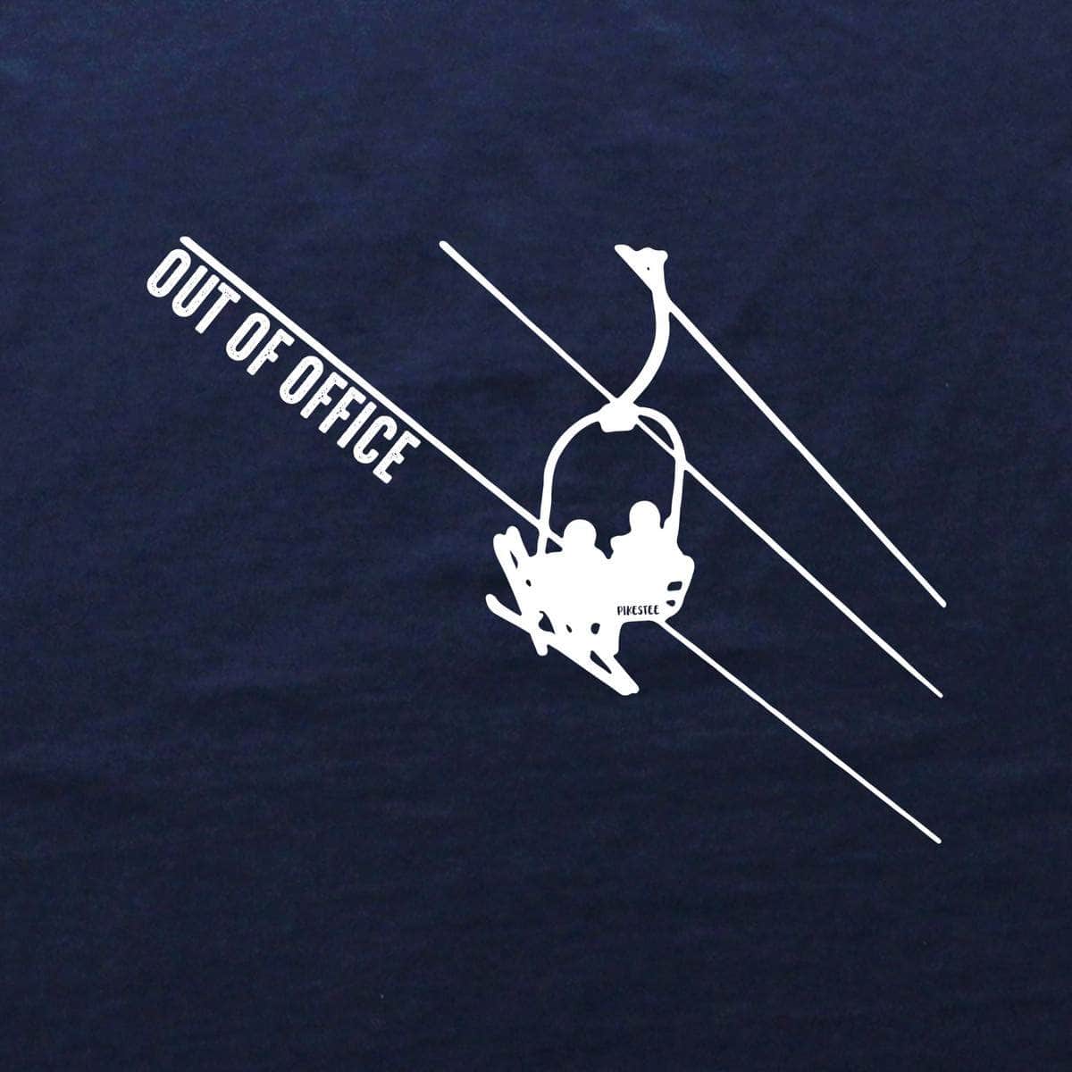 Out Of Office Skilift T-shirt - Navy